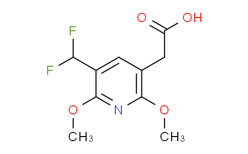 AM135968 | 1805051-92-6 | 3-(Difluoromethyl)-2,6-dimethoxypyridine-5-acetic acid