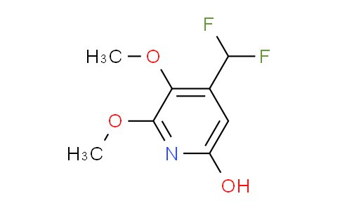 AM13597 | 1804452-19-4 | 4-(Difluoromethyl)-2,3-dimethoxy-6-hydroxypyridine