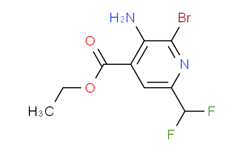 AM135970 | 1803669-13-7 | Ethyl 3-amino-2-bromo-6-(difluoromethyl)pyridine-4-carboxylate