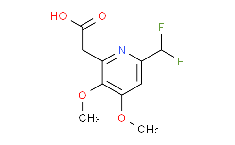 6-(Difluoromethyl)-3,4-dimethoxypyridine-2-acetic acid