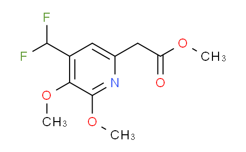 Methyl 4-(difluoromethyl)-2,3-dimethoxypyridine-6-acetate