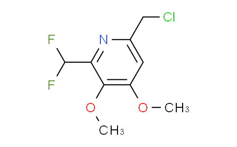 6-(Chloromethyl)-2-(difluoromethyl)-3,4-dimethoxypyridine