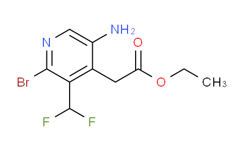 AM135988 | 1804722-50-6 | Ethyl 5-amino-2-bromo-3-(difluoromethyl)pyridine-4-acetate