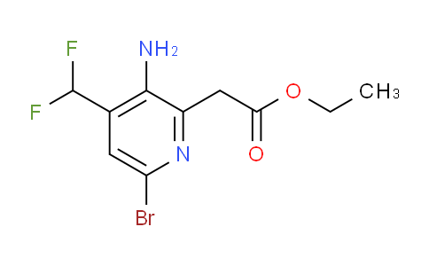 AM135994 | 1806062-44-1 | Ethyl 3-amino-6-bromo-4-(difluoromethyl)pyridine-2-acetate