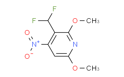 3-(Difluoromethyl)-2,6-dimethoxy-4-nitropyridine