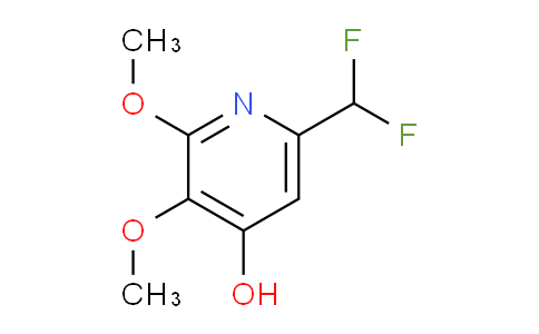 6-(Difluoromethyl)-2,3-dimethoxy-4-hydroxypyridine