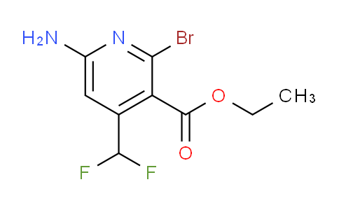 AM136000 | 1803669-08-0 | Ethyl 6-amino-2-bromo-4-(difluoromethyl)pyridine-3-carboxylate