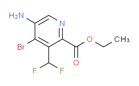 AM136007 | 1806834-82-1 | Ethyl 5-amino-4-bromo-3-(difluoromethyl)pyridine-2-carboxylate