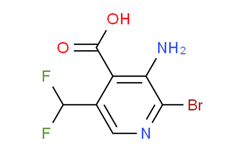 AM136012 | 1806059-02-8 | 3-Amino-2-bromo-5-(difluoromethyl)pyridine-4-carboxylic acid