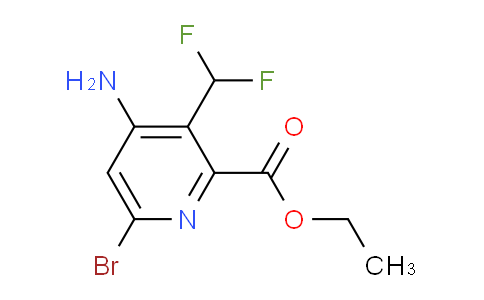 AM136013 | 1806885-54-0 | Ethyl 4-amino-6-bromo-3-(difluoromethyl)pyridine-2-carboxylate