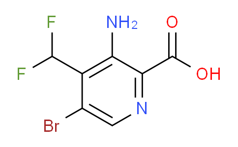 AM136017 | 1805205-83-7 | 3-Amino-5-bromo-4-(difluoromethyl)pyridine-2-carboxylic acid