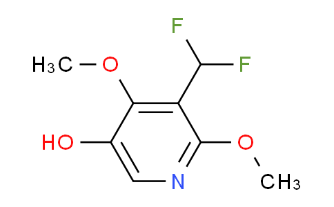 3-(Difluoromethyl)-2,4-dimethoxy-5-hydroxypyridine