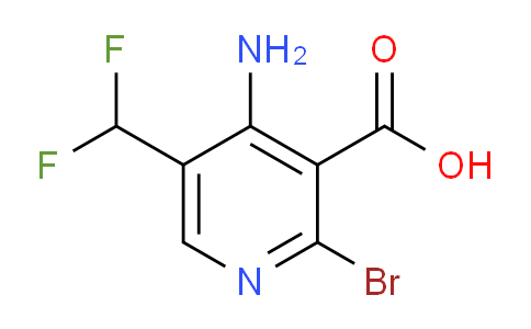 AM136022 | 1805205-87-1 | 4-Amino-2-bromo-5-(difluoromethyl)pyridine-3-carboxylic acid