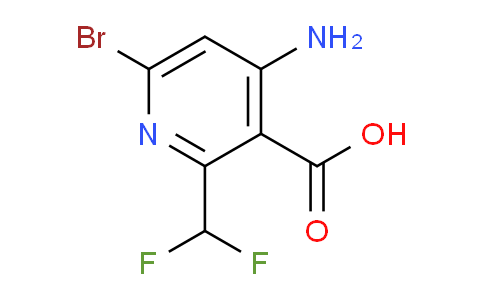 AM136024 | 1805090-03-2 | 4-Amino-6-bromo-2-(difluoromethyl)pyridine-3-carboxylic acid