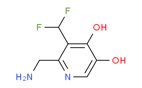 2-(Aminomethyl)-3-(difluoromethyl)-4,5-dihydroxypyridine