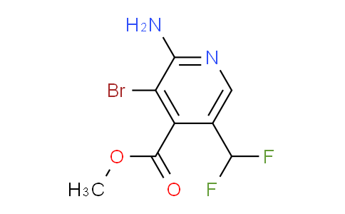 AM136032 | 1806884-98-9 | Methyl 2-amino-3-bromo-5-(difluoromethyl)pyridine-4-carboxylate