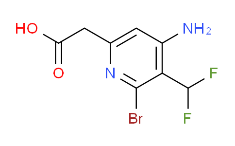 AM136038 | 1804721-33-2 | 4-Amino-2-bromo-3-(difluoromethyl)pyridine-6-acetic acid