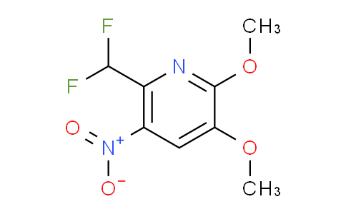 6-(Difluoromethyl)-2,3-dimethoxy-5-nitropyridine