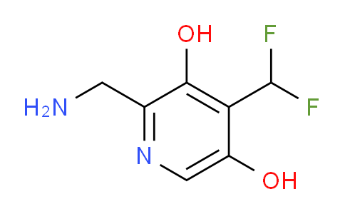 2-(Aminomethyl)-4-(difluoromethyl)-3,5-dihydroxypyridine