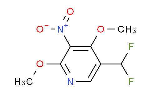 AM136041 | 1805257-96-8 | 5-(Difluoromethyl)-2,4-dimethoxy-3-nitropyridine