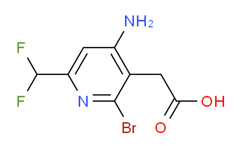 AM136042 | 1806885-97-1 | 4-Amino-2-bromo-6-(difluoromethyl)pyridine-3-acetic acid