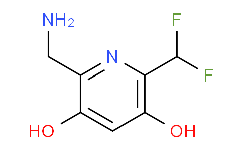 2-(Aminomethyl)-6-(difluoromethyl)-3,5-dihydroxypyridine
