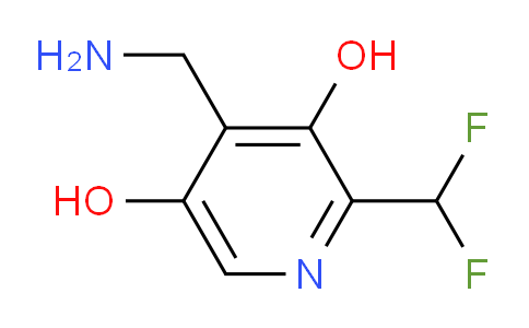 4-(Aminomethyl)-2-(difluoromethyl)-3,5-dihydroxypyridine