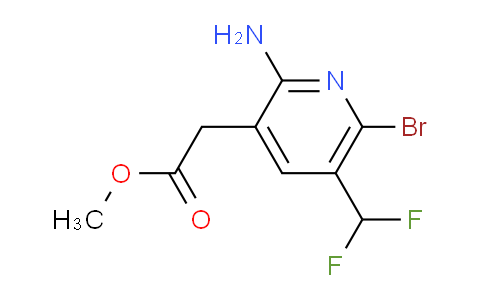 AM136062 | 1806060-83-2 | Methyl 2-amino-6-bromo-5-(difluoromethyl)pyridine-3-acetate