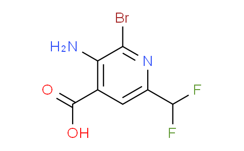 AM136066 | 1805339-12-1 | 3-Amino-2-bromo-6-(difluoromethyl)pyridine-4-carboxylic acid