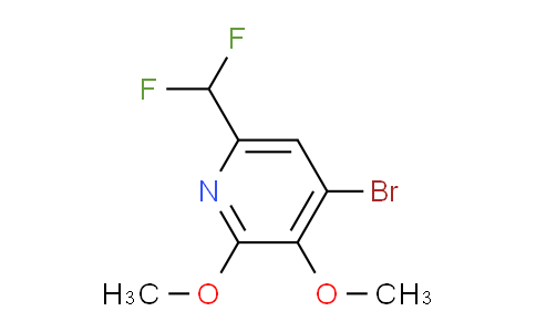 4-Bromo-6-(difluoromethyl)-2,3-dimethoxypyridine