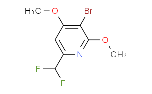 AM136069 | 1803707-27-8 | 3-Bromo-6-(difluoromethyl)-2,4-dimethoxypyridine