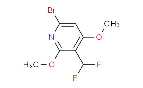 6-Bromo-3-(difluoromethyl)-2,4-dimethoxypyridine