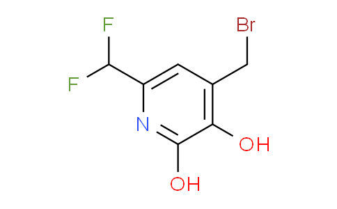 4-(Bromomethyl)-6-(difluoromethyl)-2,3-dihydroxypyridine