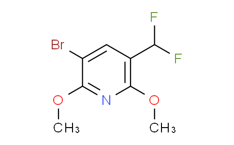 AM136080 | 1805159-32-3 | 3-Bromo-5-(difluoromethyl)-2,6-dimethoxypyridine