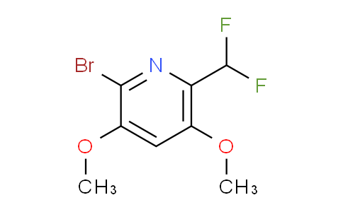 2-Bromo-6-(difluoromethyl)-3,5-dimethoxypyridine