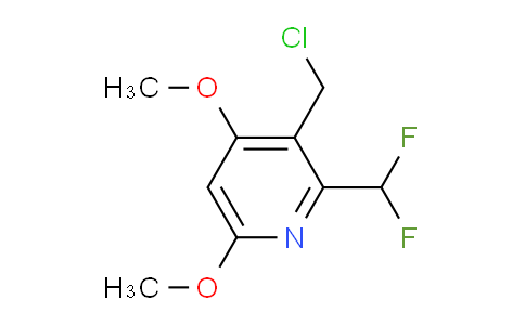 AM136089 | 1806821-22-6 | 3-(Chloromethyl)-2-(difluoromethyl)-4,6-dimethoxypyridine