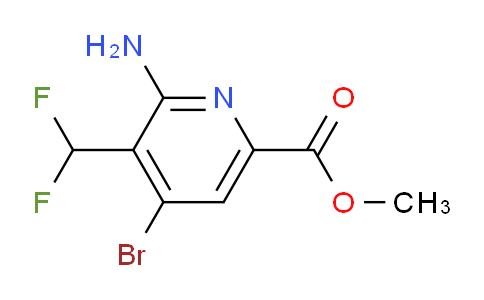 AM136098 | 1806813-93-3 | Methyl 2-amino-4-bromo-3-(difluoromethyl)pyridine-6-carboxylate