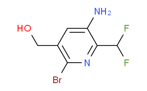 AM136103 | 1806834-24-1 | 3-Amino-6-bromo-2-(difluoromethyl)pyridine-5-methanol