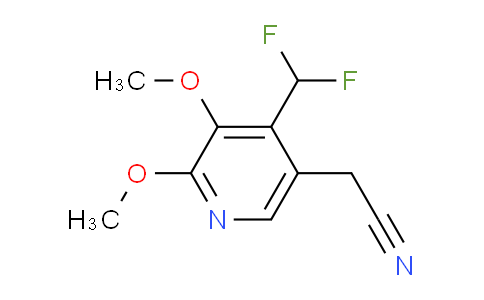 AM136104 | 1805161-49-2 | 4-(Difluoromethyl)-2,3-dimethoxypyridine-5-acetonitrile