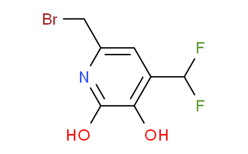6-(Bromomethyl)-4-(difluoromethyl)-2,3-dihydroxypyridine
