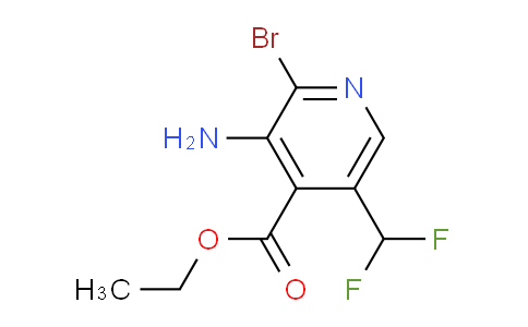 AM136123 | 1805091-68-2 | Ethyl 3-amino-2-bromo-5-(difluoromethyl)pyridine-4-carboxylate