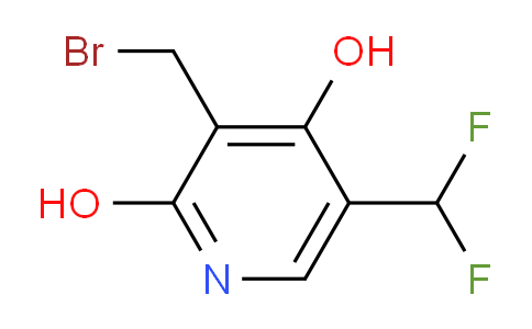 3-(Bromomethyl)-5-(difluoromethyl)-2,4-dihydroxypyridine