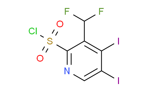 AM136136 | 1805323-38-9 | 3-(Difluoromethyl)-4,5-diiodopyridine-2-sulfonyl chloride