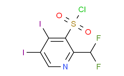 AM136138 | 1804694-26-5 | 2-(Difluoromethyl)-4,5-diiodopyridine-3-sulfonyl chloride