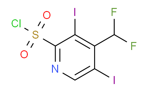 AM136140 | 1806807-23-7 | 4-(Difluoromethyl)-3,5-diiodopyridine-2-sulfonyl chloride