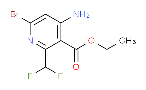 AM136141 | 1806836-53-2 | Ethyl 4-amino-6-bromo-2-(difluoromethyl)pyridine-3-carboxylate