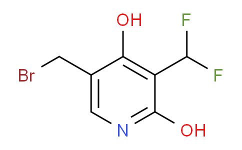 5-(Bromomethyl)-3-(difluoromethyl)-2,4-dihydroxypyridine