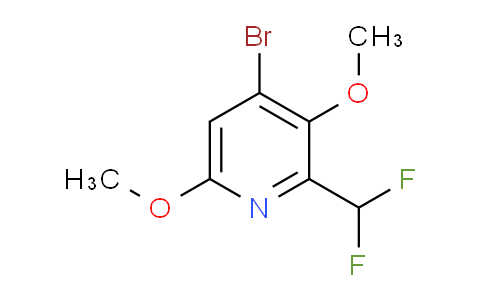 AM136154 | 1805256-87-4 | 4-Bromo-2-(difluoromethyl)-3,6-dimethoxypyridine