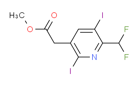 AM136155 | 1804693-72-8 | Methyl 2-(difluoromethyl)-3,6-diiodopyridine-5-acetate