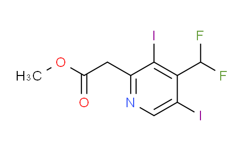 AM136161 | 1804693-81-9 | Methyl 4-(difluoromethyl)-3,5-diiodopyridine-2-acetate